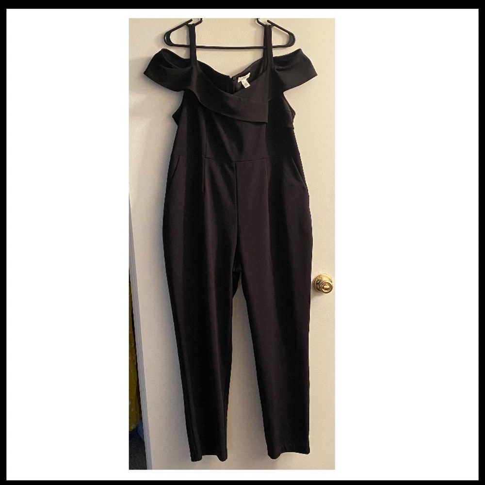 Formal black romper